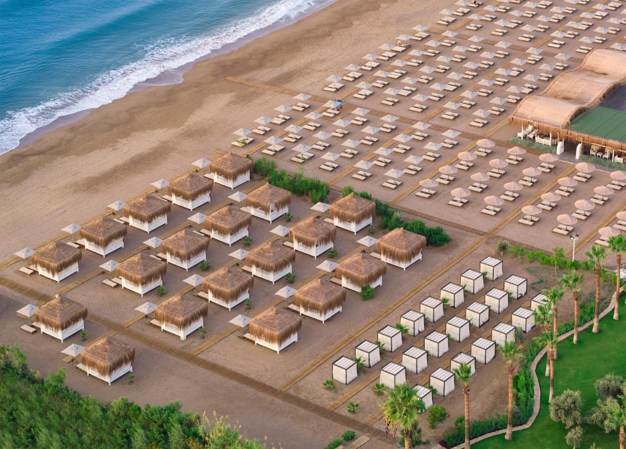 Lara Barut Collection Hotel Antalya Exterior foto Aerial view of the beach at the Rixos Premium Göcek